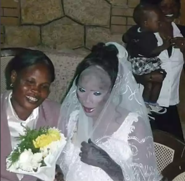 Checkout This Epic Makeup Fail Suffered By This Bride On Her Wedding Day